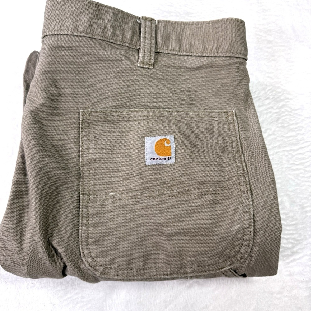 Carhartt Rugged Flex Canvas Pants Mens 40X32 Relaxed Rigby Cargo Workwear